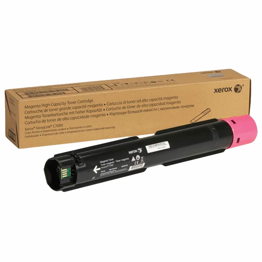 Картридж лазерный XEROX (106R03767) VersaLink C7000, пурпурный, оригинальный, ресурс 10100 страниц