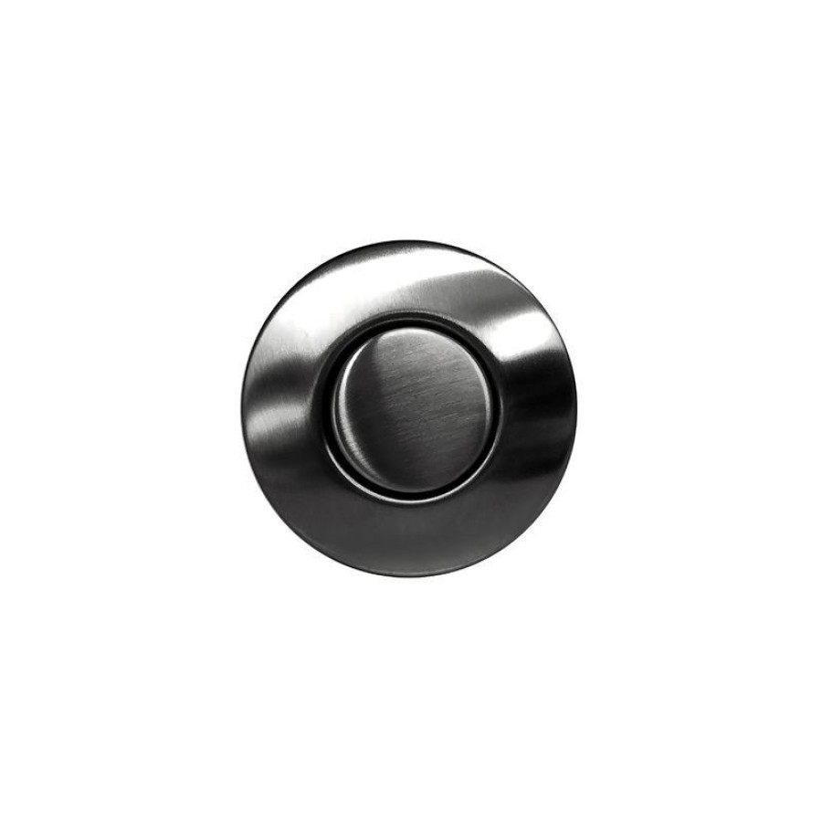 OMOIKIRI пневматическая кнопка для измельчителя SW-01-GM нерж.сталь/вороненая сталь