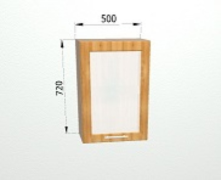 Шкаф 500 со стеклом