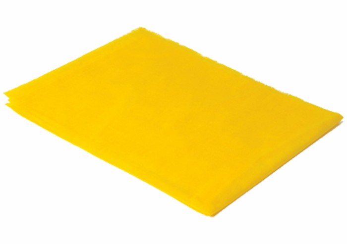 Простыня желтая нестерильная, КОМПЛЕКТ 10 шт., 70х200 см, спанбонд 35 г/м2, ЧИСТОВЬЕ, 00-053