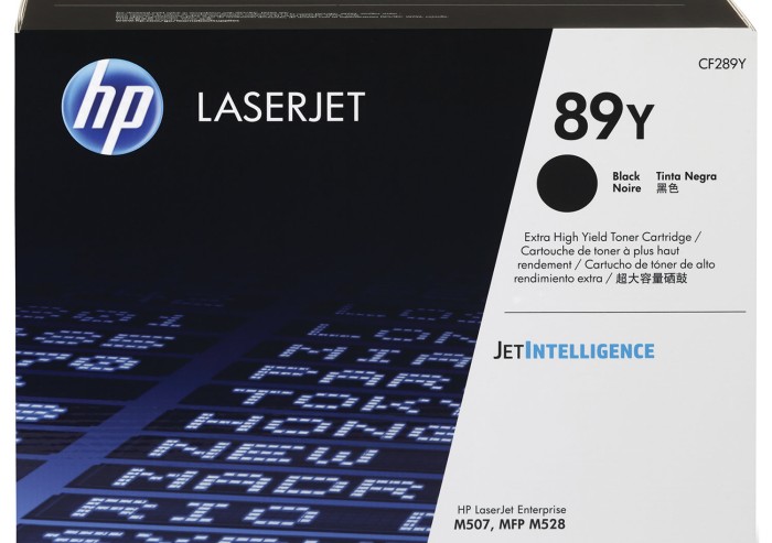 Картридж лазерный HP (CF289Y) для HP LaserJet Enterprise M507dn/x/528dn и др., ресурс 20000 страниц, оригинальный