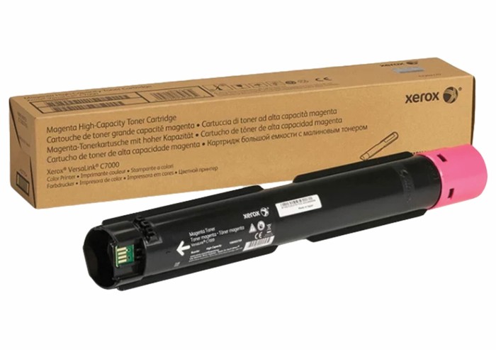 Картридж лазерный XEROX (106R03767) VersaLink C7000, пурпурный, оригинальный, ресурс 10100 страниц