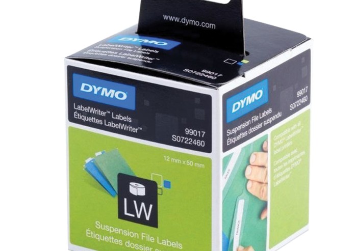 Картридж для принтеров этикеток DYMO Label Writer, этикетка 50х12 мм, в рулоне, 220 шт./рулоне, белые, S0722460
