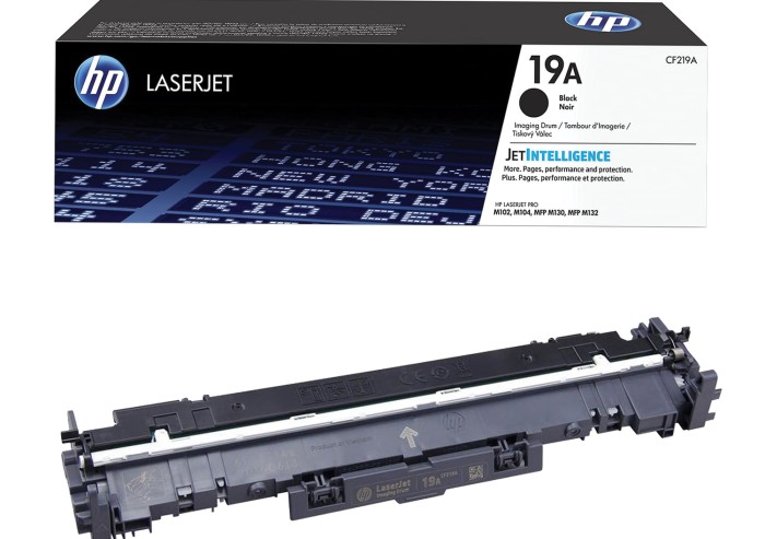 Фотобарабан HP (CF219A) LaserJet Pro M132a/132fn/132fw/132nw/M104a/104w, №19A, оригинальный, ресурс 12000 стр.