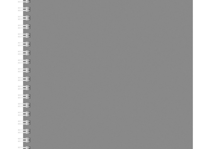 Тетрадь А5 80 л. HATBER Premium гребень, клетка, глянцевая ламинация, "NEWtone PASTEL Серый жемчуг", T388136, 80Т5лA1гр_05054