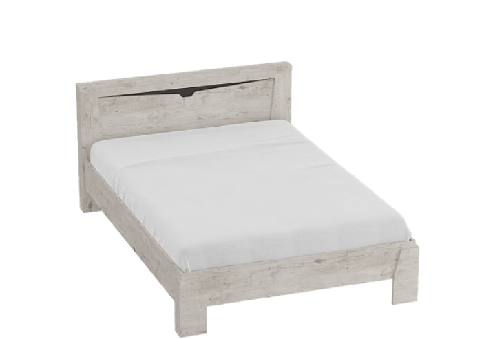 Кровать "Соренто" спальня Дуб бонифаций