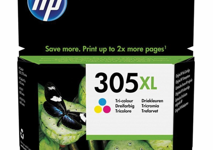 Картридж струйный HP (3YM63AE) 305XL для HP DJ 2320/2720/4120, трехцветный, оригинальный, ресурс 200 страниц