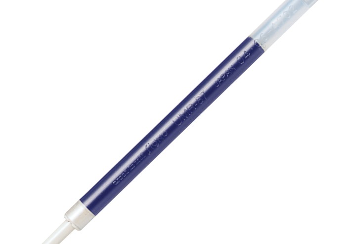 Стержень гелевый UNI-BALL (Япония), 110 мм, СИНИЙ, узел 0,7 мм, линия письма 0,4 мм, UMR-87 BLUE
