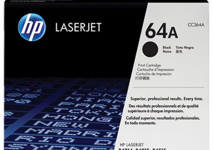 Картридж лазерный HP (CC364A) LaserJet P4014/P4015/P4515 и другие, №64А, оригинальный, ресурс 10000 страниц