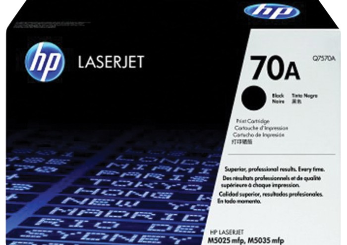 Картридж лазерный HP (Q7570A) LaserJet M5025/M5035, черный, оригинальный, ресурс 15000 страниц
