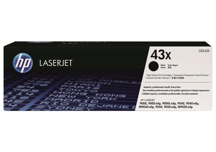 Картридж лазерный HP (C8543X) LaserJet 9000/9040/9050, №43X, оригинальный, 30000 страниц