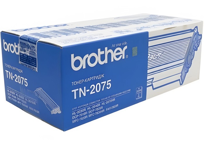 Картридж лазерный BROTHER (TN2075) HL-2030R/MFC-7420/FAX-2825 и другие, оригинальный, 2500 стр.
