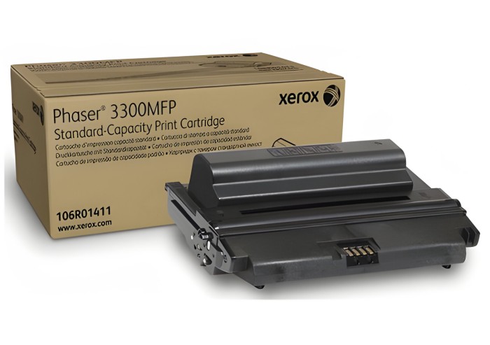 Картридж лазерный XEROX (106R01411) Phaser 3300, оригинальный, ресурс 4000 стр.