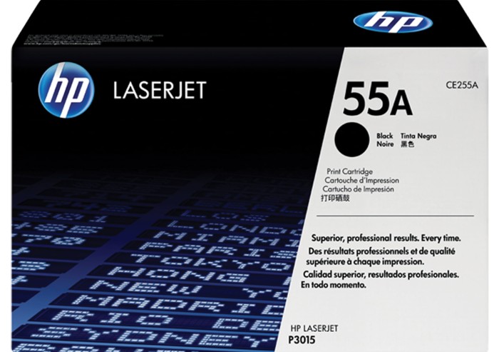 Картридж лазерный HP (CE255A) LaserJet P3015d/P3015dn/P3015x, №55А, оригинальный, ресурс 6000 страниц