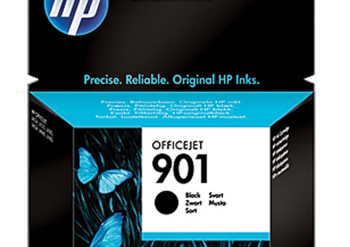 Картридж струйный HP (CC653AE) OfficeJet J4580/J4660/J4680/J4500 №901, черный, оригинальный, 200 стр