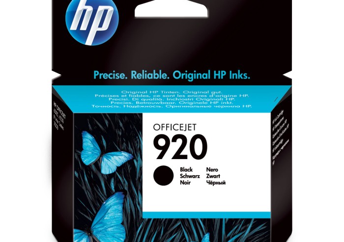 Картридж струйный HP (CD971AE) Officejet 6000/6500/7000, №920, черный, оригинальный, ресурс 420 стр.
