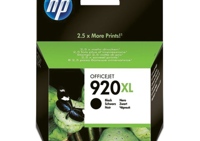 Картридж струйный HP (CD975AE) Officejet 6000/6500/7000, №920 XL, черный, оригинальный, ресурс 1200 стр.