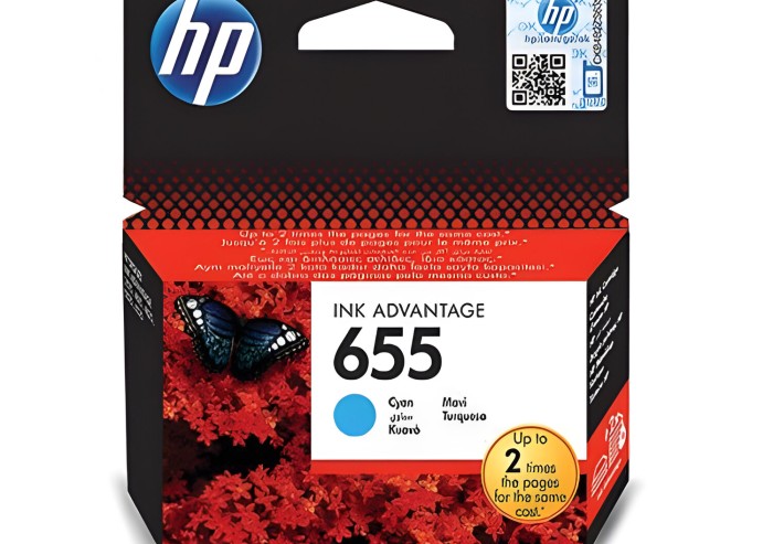 Картридж струйный HP (CZ110AE) Deskjet Ink Advantage 3525/5525/4515/4525 №655, голубой, оригинальный