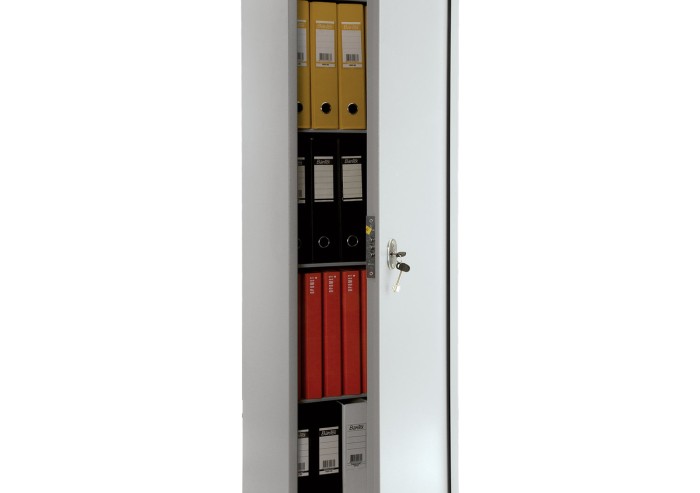 Шкаф металлический для документов AIKO "SL-150Т" светло-серый, 1490х460х340 мм, 32 кг