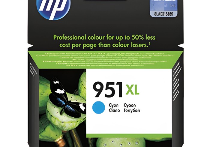 Картридж струйный HP (CN046AE) OfficeJet 8100/8600 №951XL, голубой, оригинальный