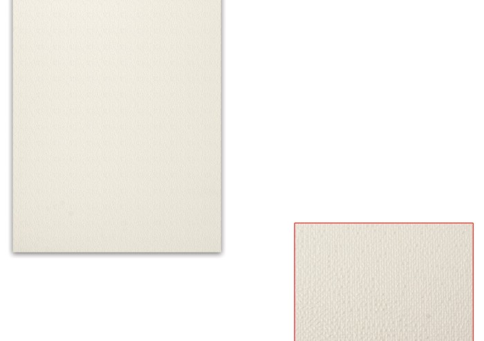 Картон белый грунтованный для масляной живописи, 20х30 см, односторонний, толщина 1,25 мм, масляный грунт