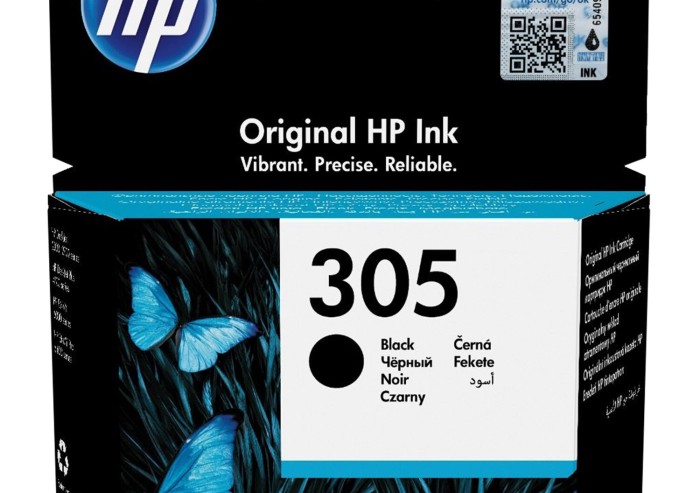 Картридж струйный HP (3YM61AE) 305 для HP DJ 2320/2720/4120, черный, оригинальный, ресурс 120 страниц