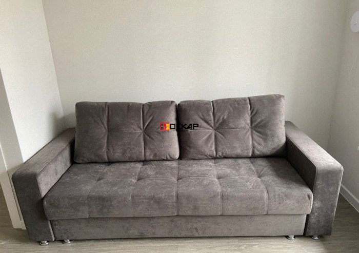 Прямой диван с утяжками " ГРАФ"