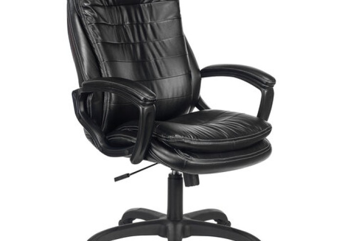 Кресло офисное BRABIX PREMIUM "Omega EX-589", экокожа, черное, 532094