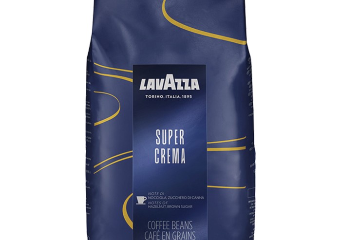 Кофе в зернах LAVAZZA "Espresso Super Crema", 1000 г, 4202