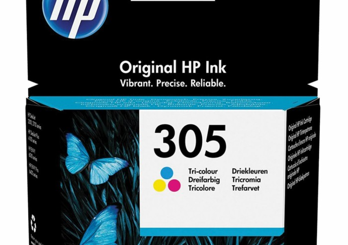 Картридж струйный HP (3YM60AE) 305 для HP DJ 2320/2720/4120, трехцветный, оригинальный, ресурс 100 страниц