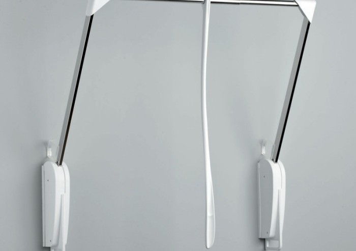 Пантограф настенный OTTO INNOMINATO телескопический для одежды (белый)