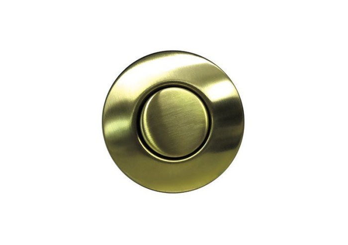 OMOIKIRI пневматическая кнопка для измельчителя SW-01-LG нерж.сталь/светлое золото